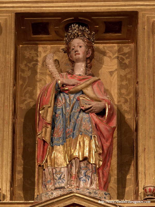 TALLA DE SANTA FE DE CONQUES